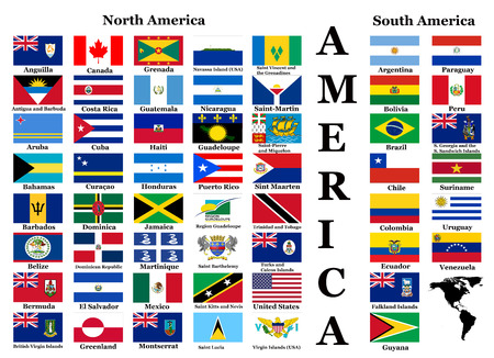 Todas las banderas del continente europeo